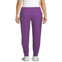 ClimateRight by Cuddl Duds Modern Fit Slim straight Scrub Jogger