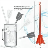 Epoksidna miješalica Stick Boja za miješanje mešalica za zupčenje Mešalica za miješanje sa bušenjem Chuck