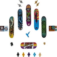 Tech Deck, Sk8shop Fingerboard Bonus paket, kolekcionarski i prilagodljivi Mini Skateboards