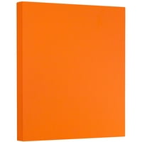 Papir i koverte Cardstock, 8. 11, 130lb narandžasto, po paketu