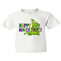 Inktastic sretan Mardi Gras veliki i mali aligatori sa perlama Omladinska majica