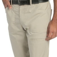Landau muški Rip Stop Stretch moderni krojeni prozračni džepovi otporni na blijeđenje sa patentnim zatvaračem
