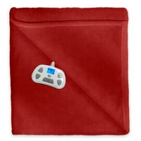 Serta Fleece električni pokrivač za zagrijavanje, sigurnosna funkcija za prethodno zagrijavanje i automatsko