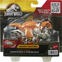 Juroshic World Dinosaur do Dinosaur koji transformira igračku, dvostruku opasnost