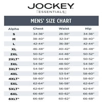 Jockey® Essentials Muška meka rastezljiva košulja za spavanje dugih rukava, udobna odjeća za spavanje,