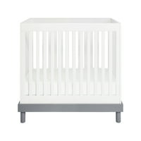 Baby Mod Olivia 3-u-konvertibilni krevetić u sivoj bijeloj boji
