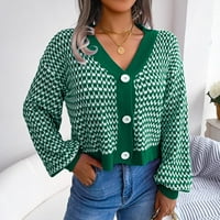 Fatuov kardigan džemperi za žene Plus veličina-50% ISKLJUČENO