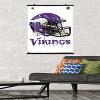 Minnesota Vikings - Kaciga za kacigu Zidni poster, 22.375 34