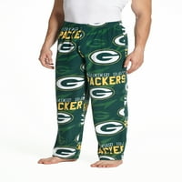 Green Bay Packers Primetime muške AOP pantalone od flisa