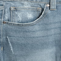 No Boundaries ' High Rise Destroted Girlfriend Jeans