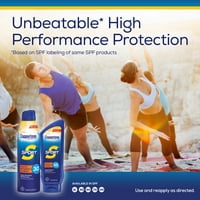 Bakpertone Sportska losiona za sunčanje SPF 50, FL Oz. Veličina putovanja