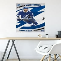 Tampa Bay Munja - Nikita Kucherov zidni poster, 22.375 34