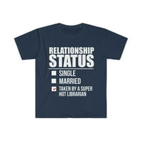 Odnos status koje super vruće bibliotekar Unise T-shirt S-3XL