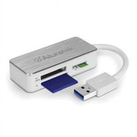 ALUCTIC USB 3. Čitač sa više medijskih kartica, bijeli