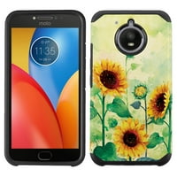 Hibrid Case tvrde plastike TPU Slim stražnji poklopac za Motorola Moto E Plus XT1774, raj ananas