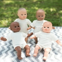 Edukativni uvidi Baby Dou afroamerička beba lutka