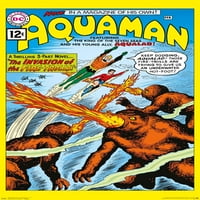 Comics - Aquaman - Invazija zidnog postera za vatrene trolove, 14.725 22.375