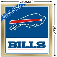 Buffalo računi - Logo zidni poster, 14.725 22.375