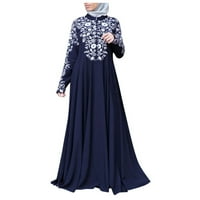 Haljine za žene Elegantne kaftane Arap Jilbab Abaya Čipkavice Maxi Boho haljina