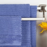 Hairloom Manor Laflin horizontalni rebrasti ručnik za kupanje set u bjelilo