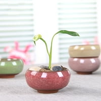 Temacd cvjetni lonac osjetljiv iz praktični keramički kompaktni mini jednostavni sadnica sočnog bilja