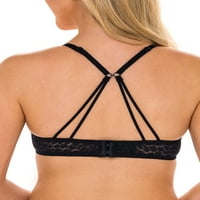 No Bounties Juniors ' All Over Lace Unlined Bra