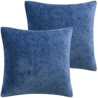 Jedinstveni set mekih vodoodbojnih Navlaka za jastuke tamnoplave boje