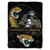 Jacksonville Jaguars Sjeverozapadna kompanija 60 80 Prestige Raschel pokrivač