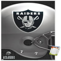Las Vegas Raiders - Logo zidni poster, 22.375 34