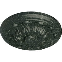 Ekena Millwork 7 8 od 1 2 P MILNIN Stropni medaljon, ručno oslikana obojena kornjača