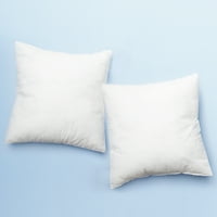 Clara Clark Plish Solid Decorativni jastuk od mikrovlakana od jastuka za bacanje sa jastukom za bacanje