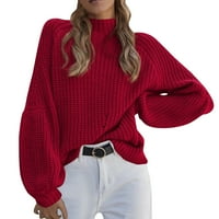 Dukseri pulover za žene DUPE GORE GUWOVER CRVENI M