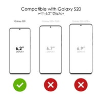 Distinktink Clear Shockproof hibridna futrola za Galaxy S S 5G-TPU Branik akrilna Zaštita ekrana od kaljenog