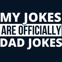 Moje šale su zvanično da tata šali majicu, tata tee, očevi da su muški ugljen Heather Siva - dizajn od
