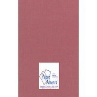 Papirni akcenti Glimmer Cardstock 12 12 Egzotična crvena
