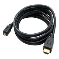 Addon HDMI2MHDMI 3 'HDMI 1. do Micro-HDMI 1. Adapter kabel crna