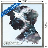 Fantastične zvijeri: zločini Grindelwald - Newt ilustracija zidni poster, 22.375 34