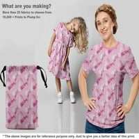 oneOone poliester Spande svijetlo ružičasta tkanina Abstracts tkanina za šivanje štampane zanatske tkanine