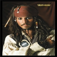 Disney Pirates: Crni biser - Johnny Depp Portret zidni poster, 22.375 34