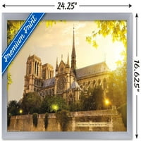 Notre Dame zidni poster, 14.725 22.375