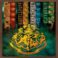 Svijet čarobnjaka: Harry Potter - Kuća Crests zidni poster, 14.725 22.375