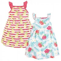 Hudson Baby novorođenčad i djevojačka haljina, tropska cvjetna, toddler