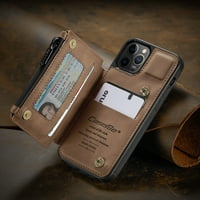 Toyella torbica za mobilni telefon četka za zaštitu od krađe futrola za mobilni telefon Brown IPhone XS