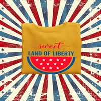 Sweet Land of Liberty Melonske dukserice žene -Image by Shutterstock, ženska mala