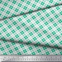 Dijanala tkanina Soimoi Rayon Diagonal Provjeri printu šivaće tkanine širine