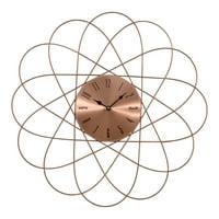 24 Mid-Century Orbit Bakar Metalni Kvarcni Sat