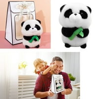 Pinfect poput stvarnih divljih životinja plišane igračke slatka panda zagrljaj bambusova plišana igračka