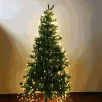 LED božićna stabla vinove svjetla Vodootporna za odmor za zabavu String svjetla7.4