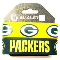 Green Bay Packers Sports Tim Logo set za ručni zglob
