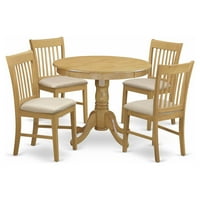 Set stola za trpezajućeg stola Anno5-Hrast - mali kuhinjski stol i stolice za ručavanje